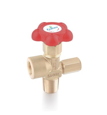 Wheel Operated Single Piece Spindle CNG Cylinder Valve