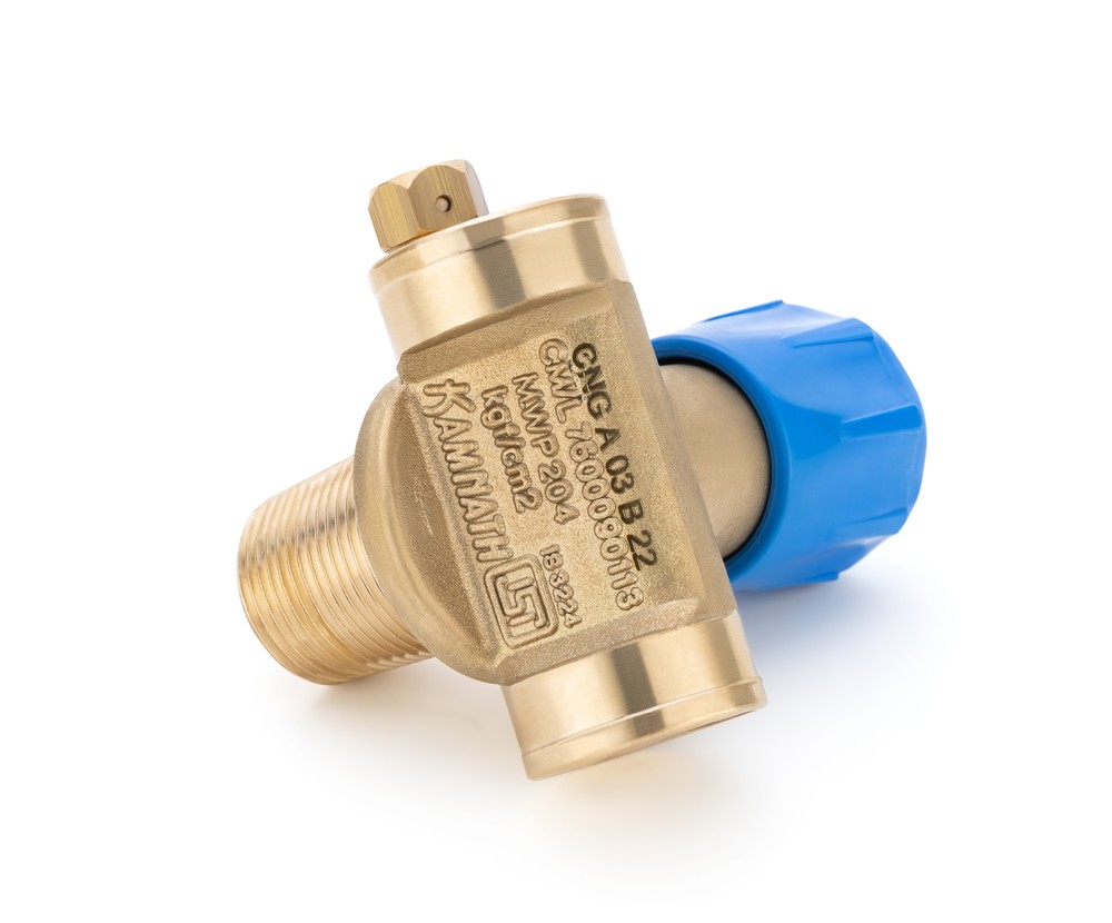 CNG Cylinder Valve (Small) With Excess Flow Valve