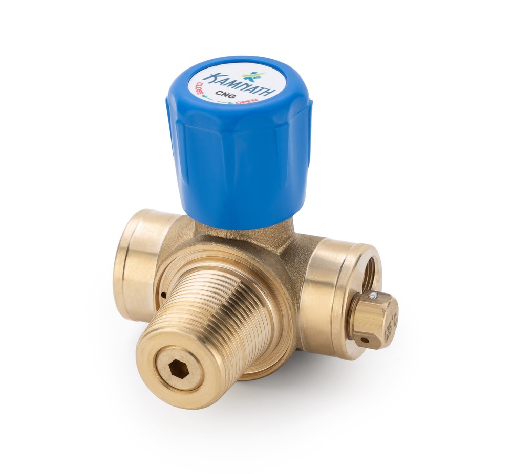 CNG Cylinder Valve (Small) With Excess Flow Valve